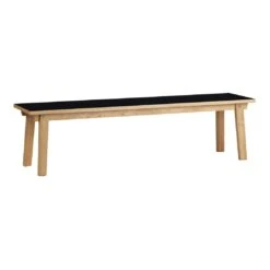 Normann Copenhagen Slice Bench Vol. 2 - Linoleum 21 Normann Copenhagen Slice Bench Vol. 2 - Linoleum -Danish Design Store 603370 Slice Bench 38x160cm Black 3