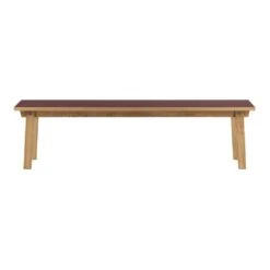 Normann Copenhagen Slice Bench Vol. 2 - Linoleum 17 Normann Copenhagen Slice Bench Vol. 2 - Linoleum -Danish Design Store 603371 Slice Bench 38x160cm Burgundy 1