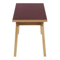 Normann Copenhagen Slice Bench Vol. 2 - Linoleum 25 Normann Copenhagen Slice Bench Vol. 2 - Linoleum -Danish Design Store 603371 Slice Bench 38x160cm Burgundy 2