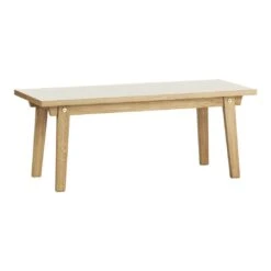 Normann Copenhagen Slice Coffee Table Vol. 2 - Linoleum 22 Normann Copenhagen Slice Coffee Table Vol. 2 - Linoleum -Danish Design Store 603372 Slice Coffee Table 40x100cm Creme 3