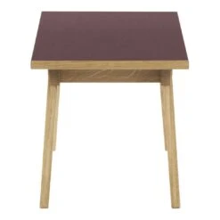 Normann Copenhagen Slice Coffee Table Vol. 2 - Linoleum 29 Normann Copenhagen Slice Coffee Table Vol. 2 - Linoleum -Danish Design Store 603375 Slice Coffee Table 40x100cm Burgundy 2