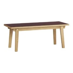Normann Copenhagen Slice Coffee Table Vol. 2 - Linoleum 25 Normann Copenhagen Slice Coffee Table Vol. 2 - Linoleum -Danish Design Store 603375 Slice Coffee Table 40x100cm Burgundy 3