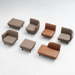 Normann Copenhagen Sum Modular Sofa - Pouf -Danish Design Store 6035 Normann Copenhagen Sum Modular Sofa Modules 01