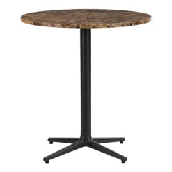 Normann Copenhagen Allez Round Outdoor Cafe Table -Danish Design Store 604109 Allez Table 4L H75 O70cm Marble Sand 01
