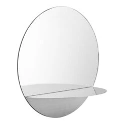 Normann Copenhagen Horizon Mirror - Round 15 Normann Copenhagen Horizon Mirror - Round -Danish Design Store 605710 Horizon Mirror Round Stainless Steel 01
