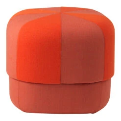 Normann Copenhagen Circus Pouf Duo 25 Normann Copenhagen Circus Pouf Duo -Danish Design Store 605814 Circus Pouf Duo Small Orange 01