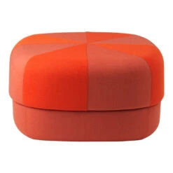 Normann Copenhagen Circus Pouf Duo 31 Normann Copenhagen Circus Pouf Duo -Danish Design Store 605821 Circus Pouf Duo Large Orange 01