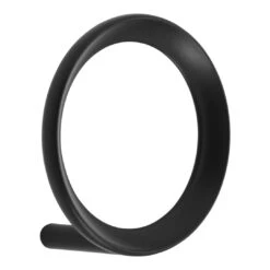 Normann Copenhagen Loop Hook (Order Quantity: 6) -Danish Design Store 605844 Loop Hook Medium Black 01
