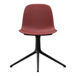 Normann Copenhagen Form Chair - 4L Swivel Base 37 Normann Copenhagen Form Chair - 4L Swivel Base -Danish Design Store 606015 Form Chair Swivel 4L Red BlackAlu 2