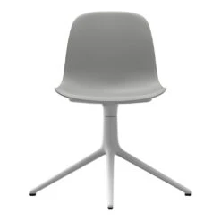 Normann Copenhagen Form Chair - 4L Swivel Base 40 Normann Copenhagen Form Chair - 4L Swivel Base -Danish Design Store 606021 Form Chair Swivel 4L Grey WhiteAlu 2