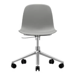 Normann Copenhagen Form Chair - 5W Swivel Base W/ Gaslift 27 Normann Copenhagen Form Chair - 5W Swivel Base W/ Gaslift -Danish Design Store 606041 Form Chair Swivel 5W Gaslift Grey Alu 2