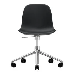 Normann Copenhagen Form Chair - 5W Swivel Base W/ Gaslift 28 Normann Copenhagen Form Chair - 5W Swivel Base W/ Gaslift -Danish Design Store 606042 Form Chair Swivel 5W Gaslift Black Alu 2