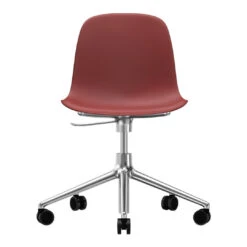 Normann Copenhagen Form Chair - 5W Swivel Base W/ Gaslift 32 Normann Copenhagen Form Chair - 5W Swivel Base W/ Gaslift -Danish Design Store 606045 Form Chair Swivel 5W Gaslift Red Alu 2