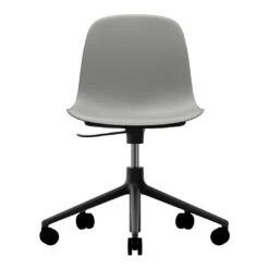 Normann Copenhagen Form Chair - 5W Swivel Base W/ Gaslift 34 Normann Copenhagen Form Chair - 5W Swivel Base W/ Gaslift -Danish Design Store 606051 Form Chair Swivel 5W Gaslift Grey BlackAlu 2