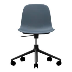 Normann Copenhagen Form Chair - 5W Swivel Base W/ Gaslift 37 Normann Copenhagen Form Chair - 5W Swivel Base W/ Gaslift -Danish Design Store 606053 Form Chair Swivel 5W Gaslift Blue BlackAlu 2
