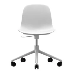 Normann Copenhagen Form Chair - 5W Swivel Base W/ Gaslift 38 Normann Copenhagen Form Chair - 5W Swivel Base W/ Gaslift -Danish Design Store 606060 Form Chair Swivel 5W Gaslift White WhiteAlu 2