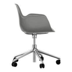 Normann Copenhagen Form Armchair - 5W Swivel Base W/ Gaslift 41 Normann Copenhagen Form Armchair - 5W Swivel Base W/ Gaslift -Danish Design Store 606141 Form Armchair Swivel 5W Gaslift Grey 3