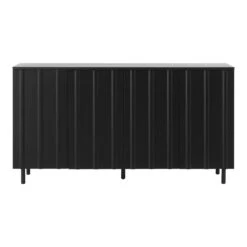 Normann Copenhagen Rib Sideboard -Danish Design Store 607753 Rib Sideboard Black Oak 01 7724d0dc e780 4743 9e80 2560db7744e3