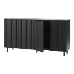 Normann Copenhagen Rib Sideboard -Danish Design Store 607753 Rib Sideboard Black Oak 03 26737cfd 78ed 4d63 80ff 66d938dbf5aa