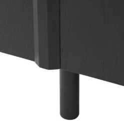 Normann Copenhagen Rib Sideboard -Danish Design Store 607753 Rib Sideboard Black Oak 04 7e460be4 4e54 4c52 a8d8 4eabd547bc24