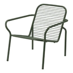 Normann Copenhagen Vig Outdoor Lounge Chair -Danish Design Store 608036 Vig Lounge Chair Dark Green 01