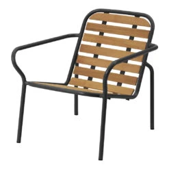 Normann Copenhagen Vig Outdoor Lounge Chair -Danish Design Store 608039 Vig Lounge Chair Wood Dark Green 01