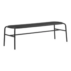 Normann Copenhagen Vig Outdoor Bench -Danish Design Store 608043 Vig Bench Black 01