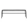Normann Copenhagen Vig Outdoor Bench 1 Normann Copenhagen Vig Outdoor Bench -Danish Design Store 608043 Vig Bench Black 02
