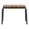 Normann Copenhagen Vig Outdoor Coffee Table 2 Normann Copenhagen Vig Outdoor Coffee Table -Danish Design Store 608058 Vig Table 55 45 Wood Black 02