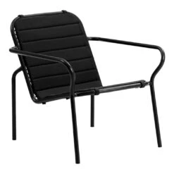 Normann Copenhagen Cushion For Vig Outdoor Lounge Chair -Danish Design Store 608070 Vig Lounge Chair Cushion Black 02