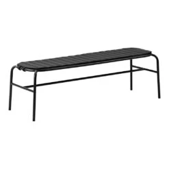 Normann Copenhagen Cushion For Vig Outdoor Bench -Danish Design Store 608079 Vig Bench Cushion Black 02