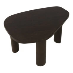 Normann Copenhagen Sculp Coffee Table -Danish Design Store 608235 Sculp Coffee Table Small Brown Stained Ash 03