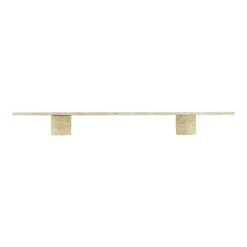 Normann Copenhagen Sten Shelf 25 Normann Copenhagen Sten Shelf -Danish Design Store 608364 Sten Shelf 120cm Travertine 01