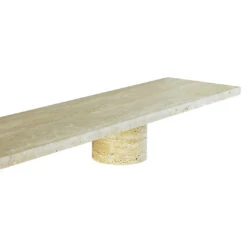 Normann Copenhagen Sten Shelf 27 Normann Copenhagen Sten Shelf -Danish Design Store 608364 Sten Shelf 120cm Travertine 02