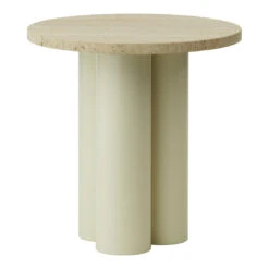 Normann Copenhagen Dit Side Table 23 Normann Copenhagen Dit Side Table -Danish Design Store 608502 Dit Table Sand Travertine Light 01