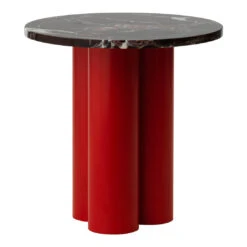 Normann Copenhagen Dit Side Table 28 Normann Copenhagen Dit Side Table -Danish Design Store 608546 Dit Table Bright Red Rosso Levanto 01