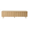 Normann Copenhagen Rib Sideboard 1 Normann Copenhagen Rib Sideboard -Danish Design Store 609500 Rib Sideboard Low Oak 01