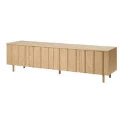 Normann Copenhagen Rib Sideboard -Danish Design Store 609500 Rib Sideboard Low Oak 02