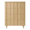 Normann Copenhagen Rib Dresser 1 Normann Copenhagen Rib Dresser -Danish Design Store 609502 Rib Dresser w 4 Drawers Oak 01