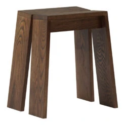 Normann Copenhagen Let Stool 22 Normann Copenhagen Let Stool -Danish Design Store 609602 Let Stool Brown Stained Ash 01