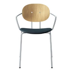 Piet Hein Chair W/ Armrest - Seat Upholstered 23 Piet Hein Chair W/ Armrest - Seat Upholstered -Danish Design Store 6710700 ff001