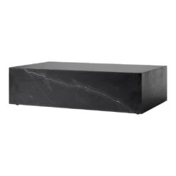 Marble Plinth Coffee Table - Low 28 Marble Plinth Coffee Table - Low -Danish Design Store 7000530 Plinth Low Black Pack Angle f63bc91a 688c 448a 98ec 9124992acf94