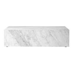 Marble Plinth Coffee Table - Low 24 Marble Plinth Coffee Table - Low -Danish Design Store 7000630 Plinth Low White Pack Front ba41e302 cc25 4b42 8140 995e20205356
