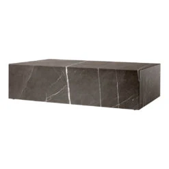 Marble Plinth Coffee Table - Low 27 Marble Plinth Coffee Table - Low -Danish Design Store 7000960 Plinth Low Brown Grey Marble 2 a1542cf9 ca90 42dc 8e01 ee1970a0397a
