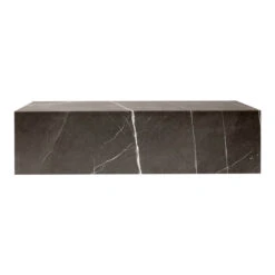 Marble Plinth Coffee Table - Low 25 Marble Plinth Coffee Table - Low -Danish Design Store 7000960 Plinth Low Brown Grey Marble 748fd23f d5b4 4b22 a72d 654ed6ab1c0b