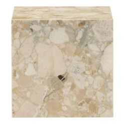 Marble Plinth End Table - Cubic 26 Marble Plinth End Table - Cubic -Danish Design Store 7010130 Plinth Cubic Kunis Breccia Side b9986c87 5f92 4026 9f7a d9af08459abe