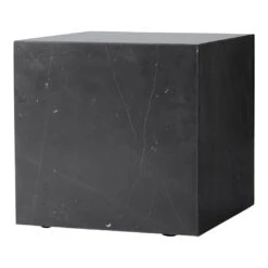 Marble Plinth End Table - Cubic 28 Marble Plinth End Table - Cubic -Danish Design Store 7010530 Plinth Cubic Black Pack Angle 1 48415458 0326 492c 9db3 c8eb23a327b3