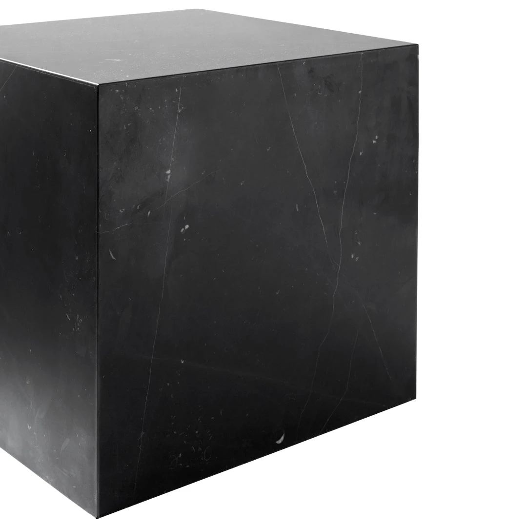 Marble Plinth End Table - Cubic 14 Marble Plinth End Table - Cubic - Image 12