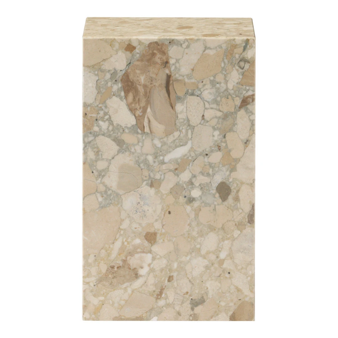 Marble Plinth Side Table - Tall 3 Marble Plinth Side Table - Tall