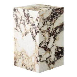 Marble Plinth Side Table - Tall 31 Marble Plinth Side Table - Tall -Danish Design Store 7020319 Plinth Rose Tall angle 2eee34b4 bc16 40e6 a3ae 63a8a9ce6f3e